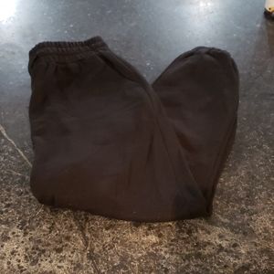 Black Oversized Joggers